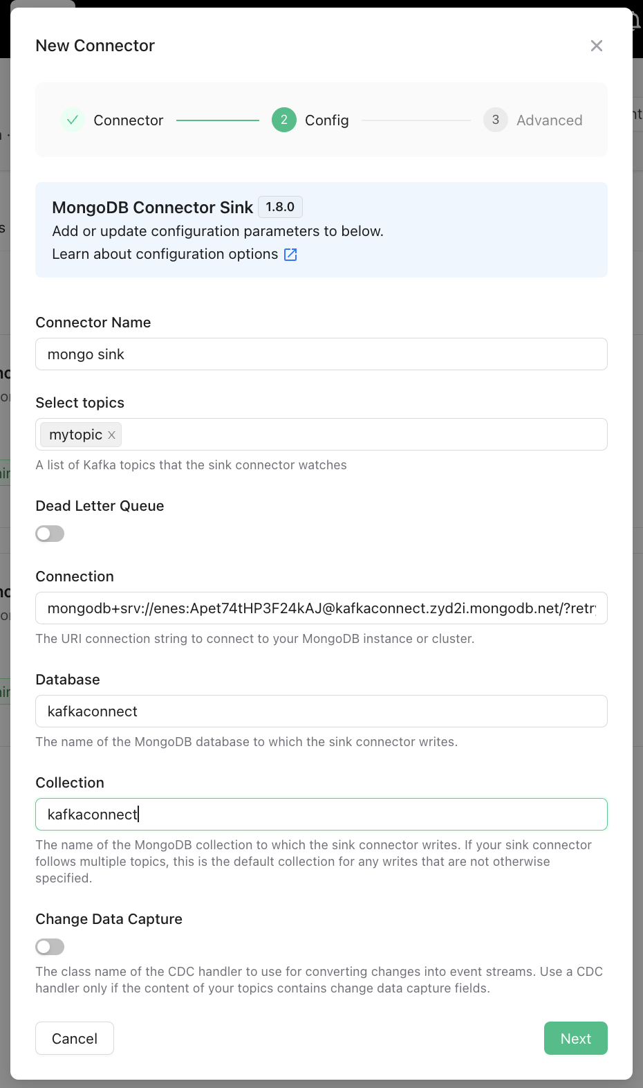 Kafka Usecases - web analytics w_ vercel_mongo